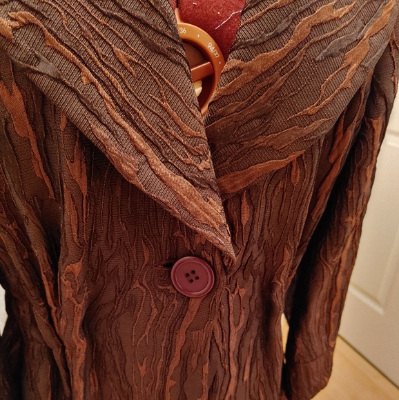 Red Coral woman's trench - Picture 7 of 7